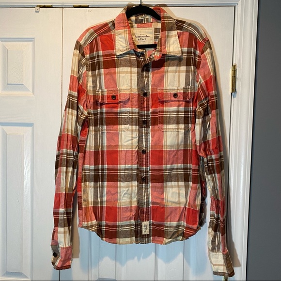 Abercrombie & Fitch Shirts Abercrombie Fitch Plaid Long Sleeve